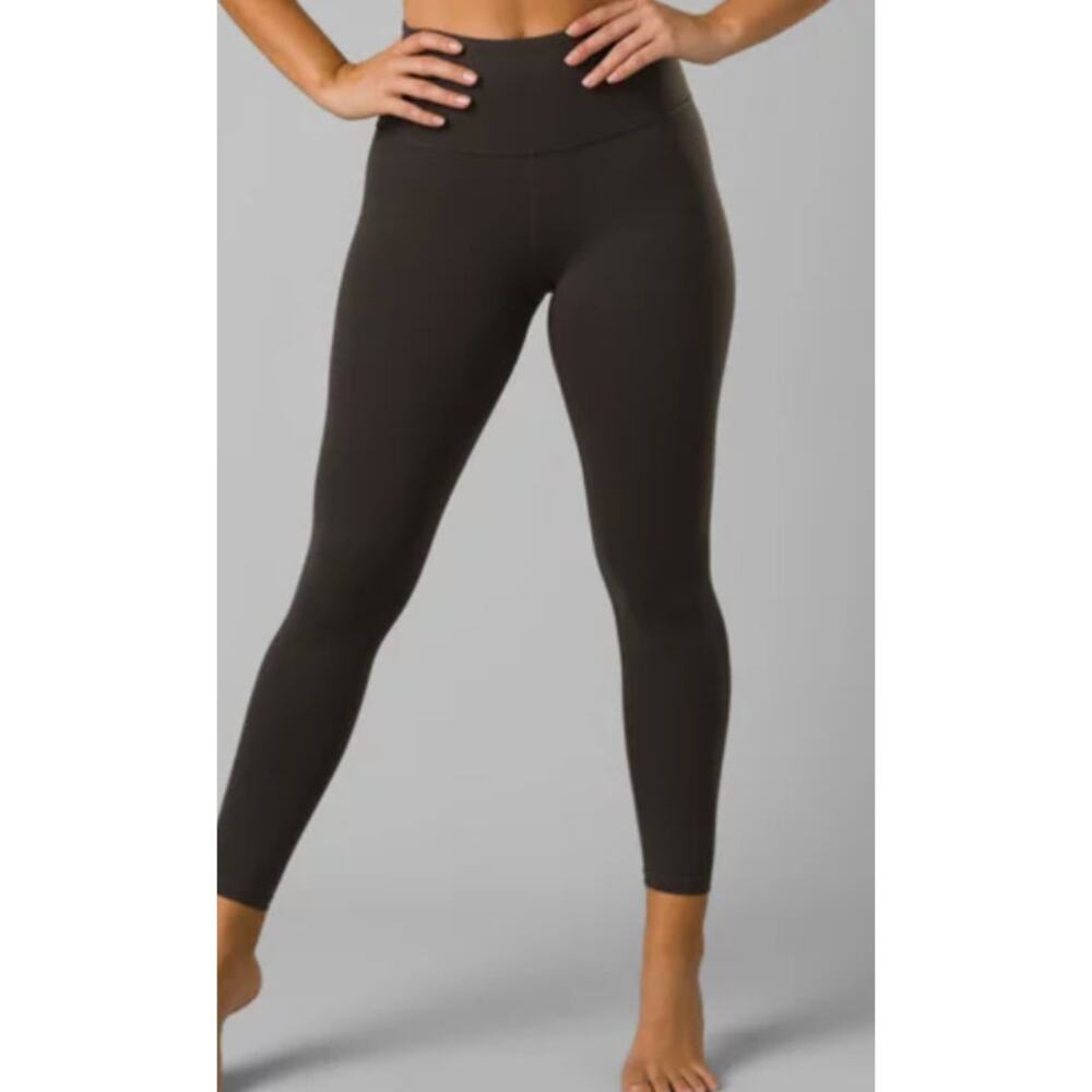 NWT prAna Chakara 7/8 Leggings Women's Dark Iron Brown XS